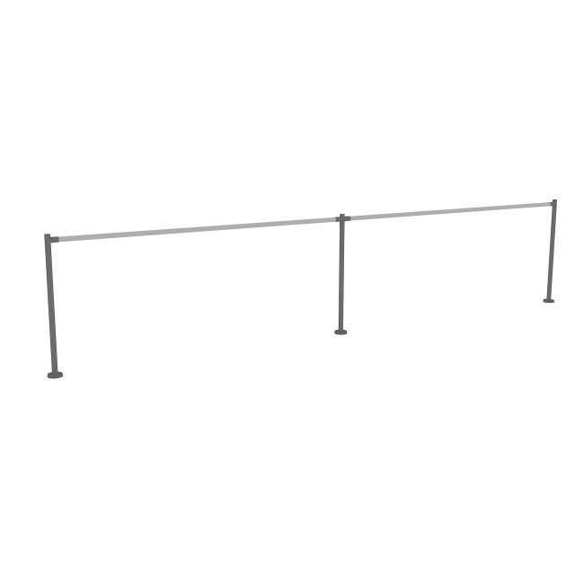 market ban railing portable Modelo 3D .c4d .max .obj .3ds .fbx .stl .blend 