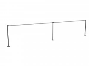 market ban railing portable 3D Model