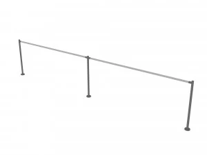 market ban railing portable 3D Model