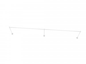 market ban railing portable Modelo 3D