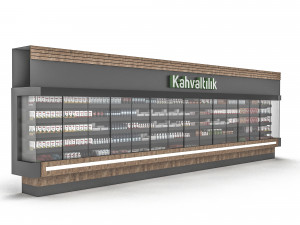 market breakfast section 02 3D Model