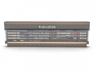 market breakfast section 02 Model 3D