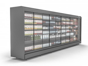 market breakfast section 3D Model