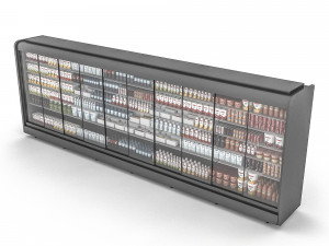market breakfast section 3D Model
