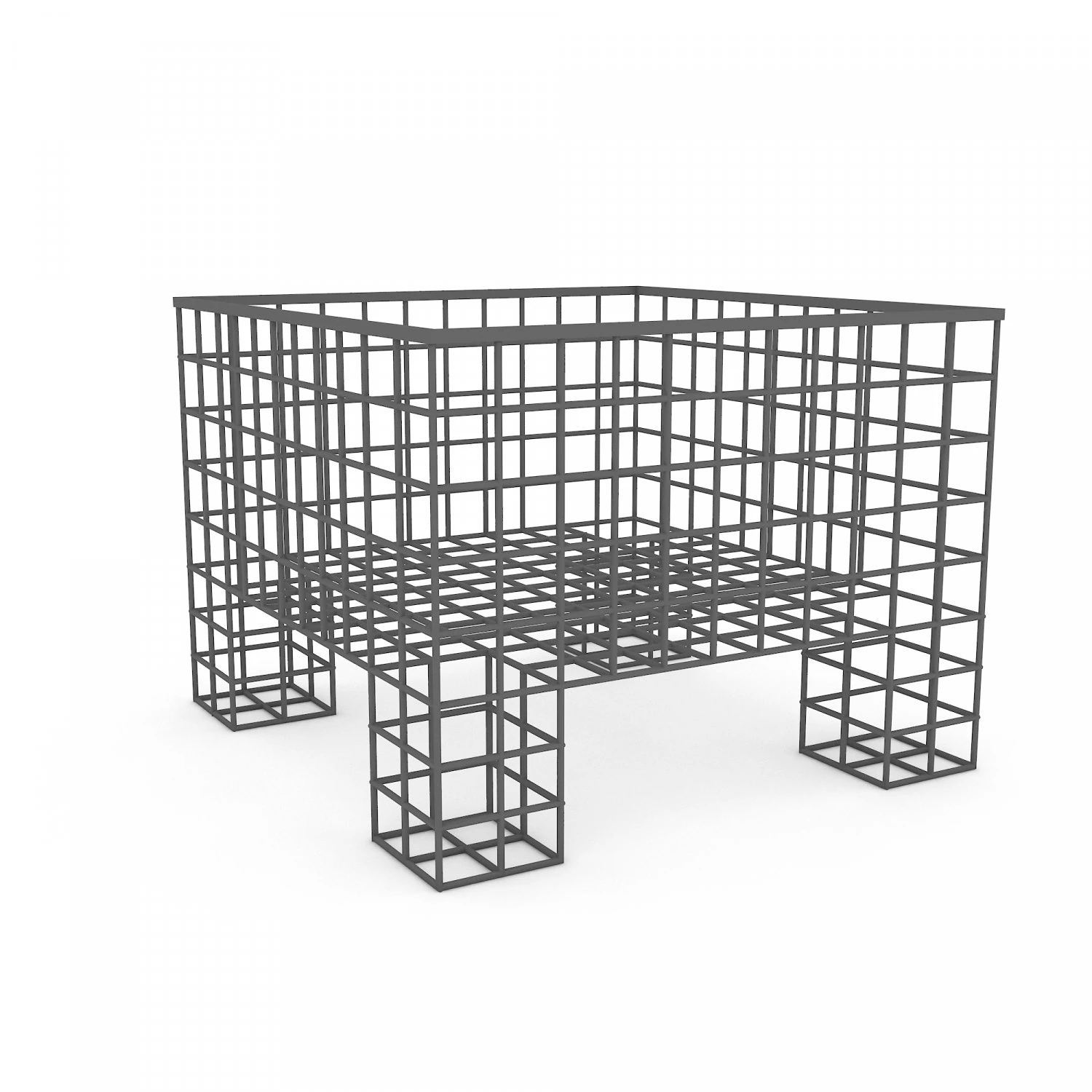 3d market stand 03 3D Model .c4d .max .obj .3ds .fbx .stl .blend 