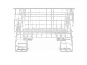 3d market stand 03 Modello 3D