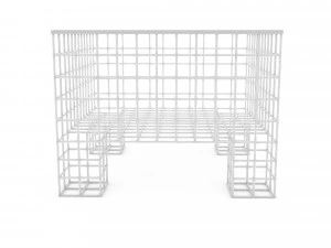 3d market stand 03 3D Model