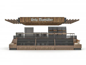 3d bread and cake sales 3D Model