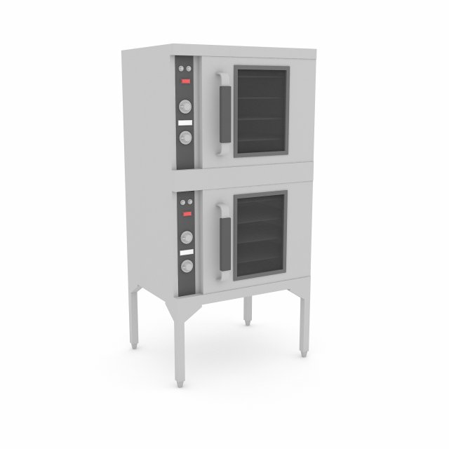 3d industrial oven 3D Model .c4d .max .obj .3ds .fbx .stl .blend 