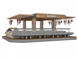 3d delicatessen 3D 모델