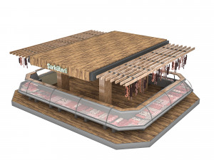 3d delicatessen Modello 3D