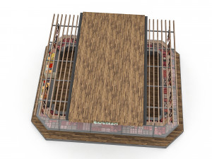 3d delicatessen Modello 3D
