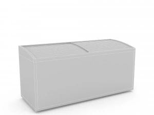 3d market refrigerator model 3D Model