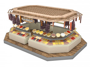 dry food and pulses market Model 3D