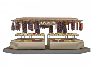 dry food and pulses market Model 3D