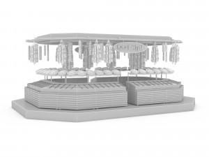 dry food and pulses market Model 3D