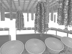 dry food and pulses market Model 3D