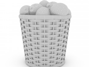basket potato market sale 3D मॉडल