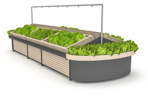 greengrocer department fruit and vegetable 3Dモデル