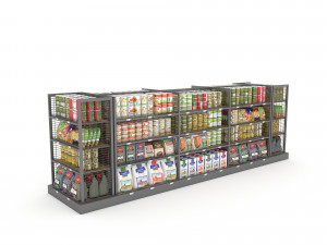 canned food 3d Model 3D