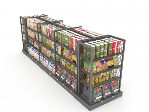 canned food 3d Model 3D