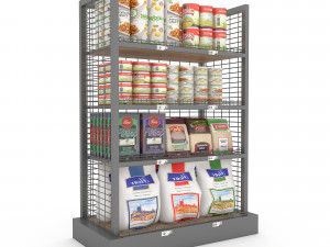 canned food 02 3D Model