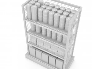 3d canned food 03 3D Model