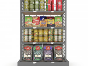 canned food 04 3D Model