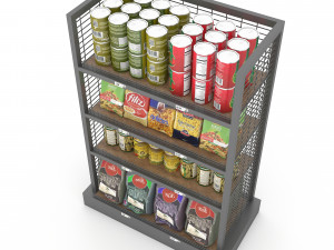 canned food 04 3D Model