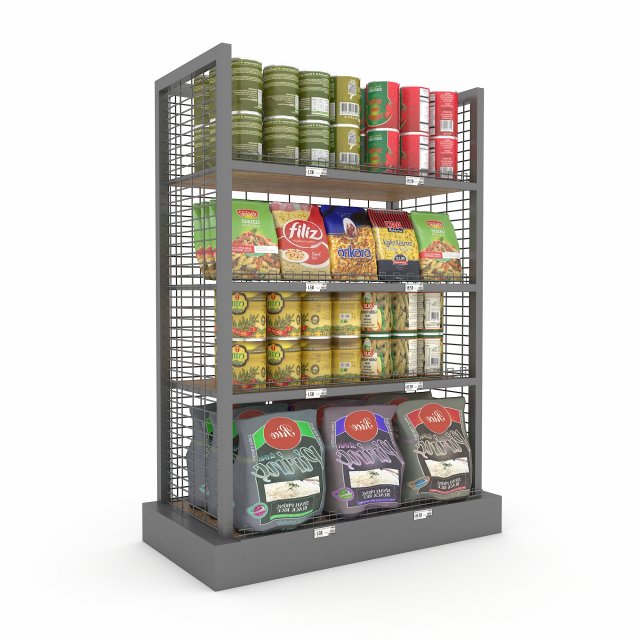 canned food 05 model 3D मॉडल .c4d .max .obj .3ds .fbx .stl .blend 