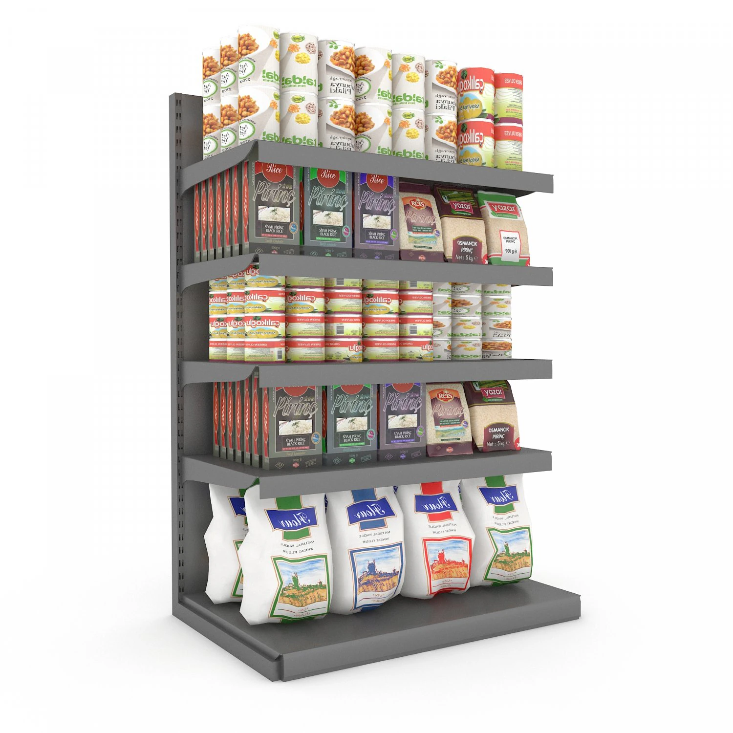 canned food 06 3D Model .c4d .max .obj .3ds .fbx .stl .blend 