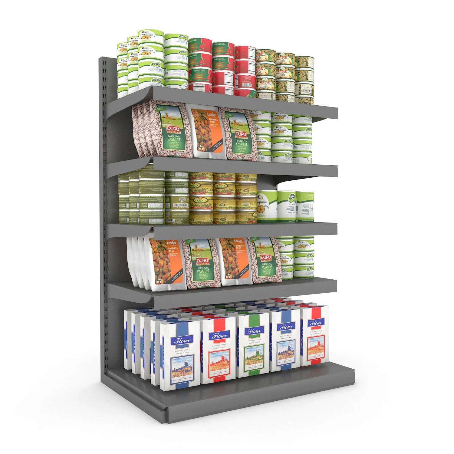 canned food 07 3D Model .c4d .max .obj .3ds .fbx .stl .blend 