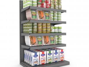 canned food 07 3D Model