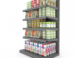 canned food 07 3D Model