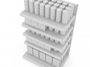 canned food 07 3D Model