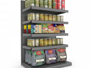 3d canned food 08 3D Model