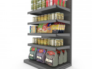 3d canned food 08 Modèle 3D