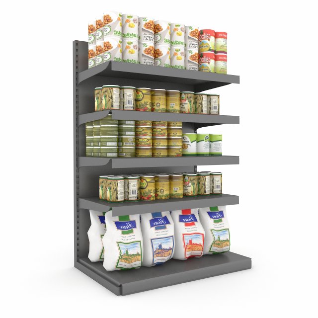 canned food 09 3d 3D Model .c4d .max .obj .3ds .fbx .stl .blend 
