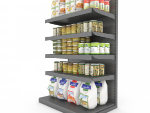 canned food 09 3d 3D Model