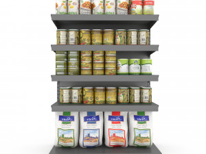 canned food 09 3d 3D Model