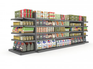 3d canned food 09 model 3D Model