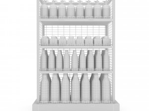 cosmetic product market stand 05 3Dモデル