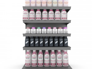 cosmetic product market stand 09 Modelo 3D