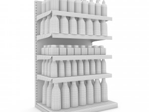 cosmetic product market stand 09 Modelo 3D