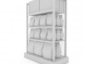 odel cleaning product market stand 03 3D 모델