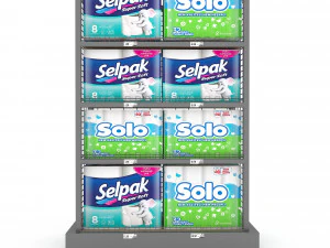 cleaning product market stand 04 3D Model