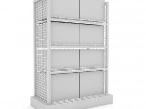 cleaning product market stand 04 3D 模型