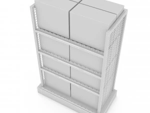 cleaning product market stand 04 3D Model