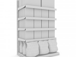 cleaning product market stand 07 Modelo 3D