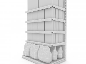 cleaning product market stand 07 Modelo 3D
